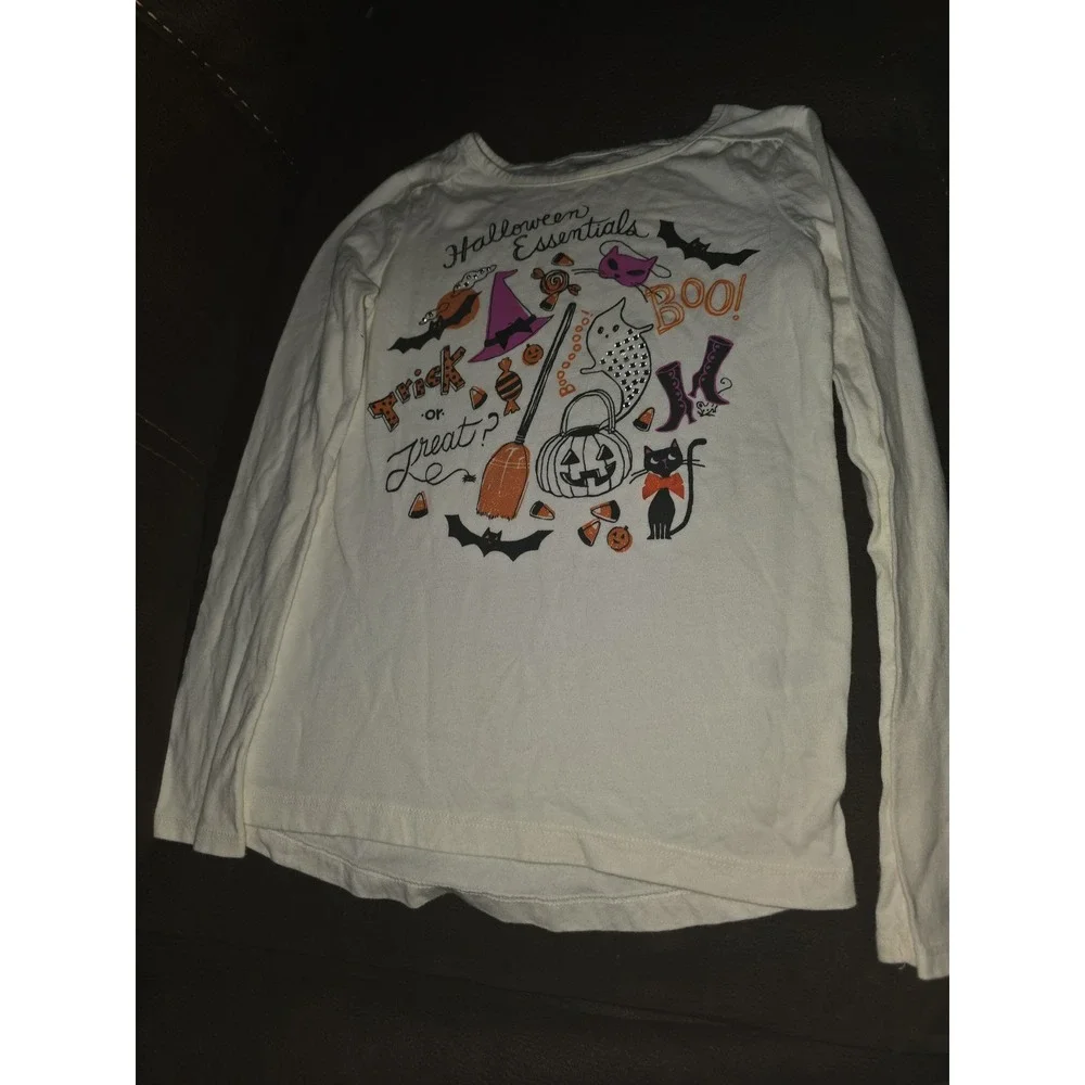 Gymboree Halloween essentials fall autumn trick or treat top size 10